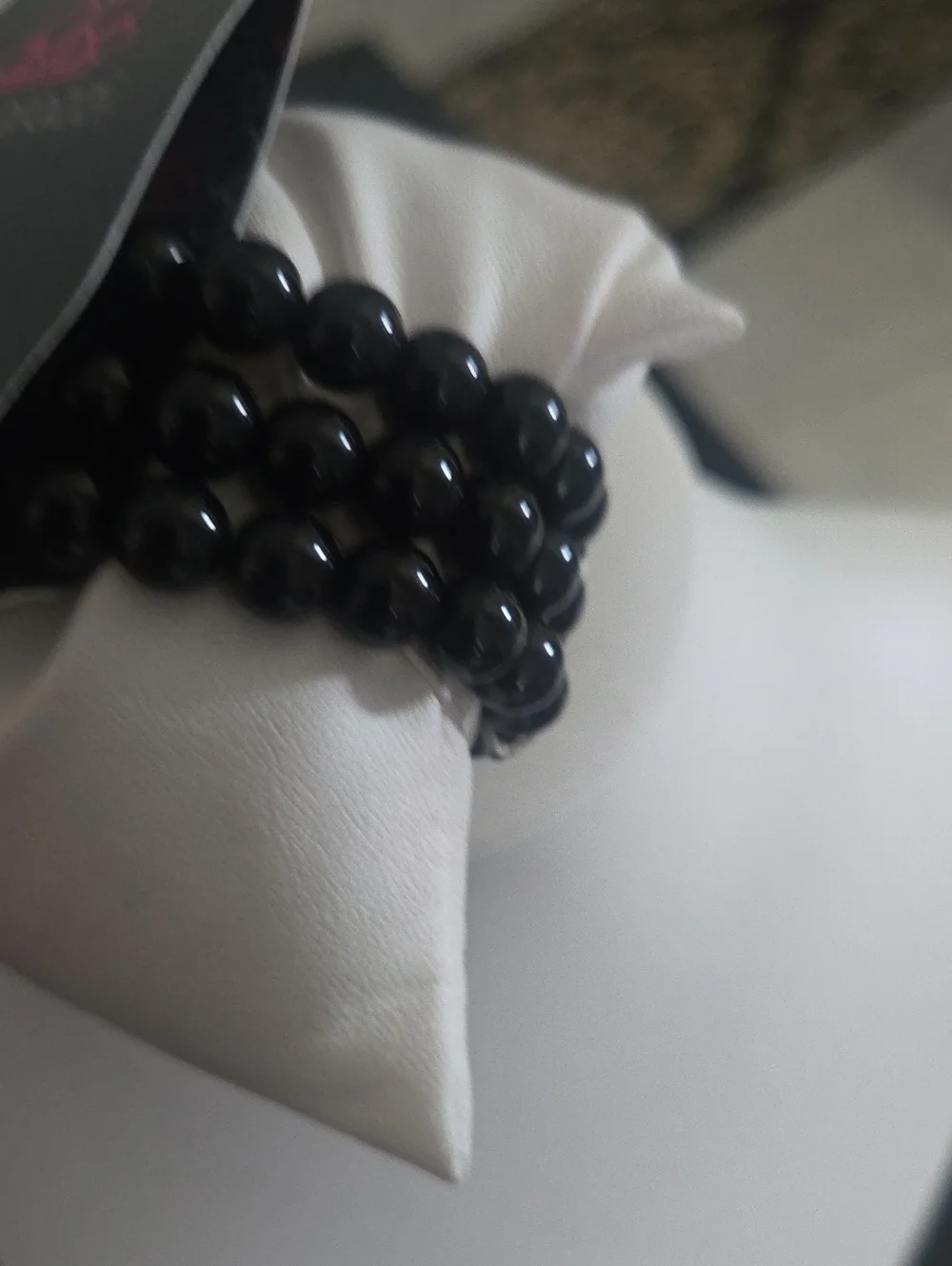 Paparazzi Black Bling Stretch Bracelet NWT